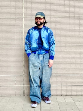 「BEAMS（ビームス）のアイテム（パンツ）」を使った、BEAMSさん（メンズ・165cm）の春コーディネート