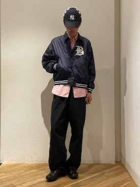 「BEAMS（ビームス）のアイテム」を使った、BEAMSさん（メンズ・186cm）の秋コーディネート