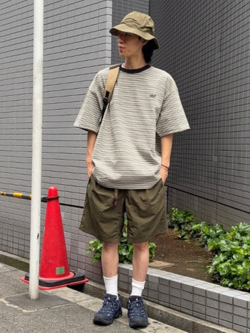 トップス ONEITA / Border T-shirt 25SS BLACK ONEITA / Border T-shirt 25SS（Tシャツ/カットソー）｜BEAMS T
