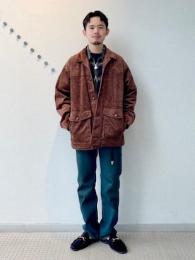 BEAMSさん（メンズ・174cm）の秋コーディネート