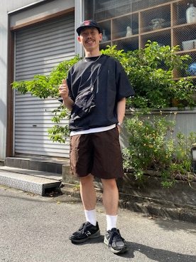BEAMSさん（メンズ・166cm）の夏コーディネート