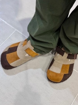 「アイテム（サンダル、その他）」を使った、BEAMSさん（メンズ・185cm）の秋コーディネート