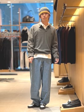BEAMSさん(メンズ・167cm)の秋コーディネート