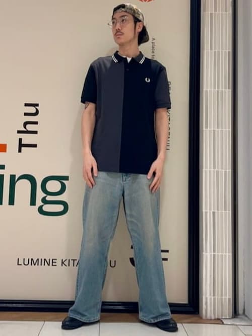 セール】【別注】FRED PERRY / M3600 クレイジー ポロシャツ