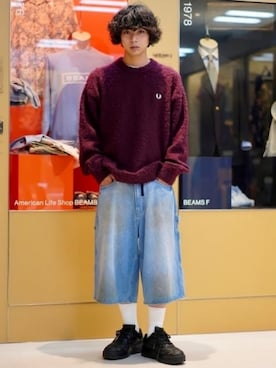 BEAMSさん(メンズ・173cm)の夏コーディネート