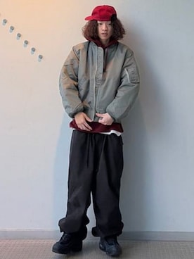 「BEAMS（ビームス）のアイテム」を使った、BEAMSさん（メンズ・167cm）の秋コーディネート