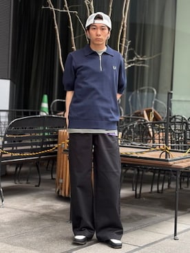 「BEAMS（ビームス）のアイテム（パンツ）」を使った、BEAMSさん（メンズ・167cm）の春コーディネート