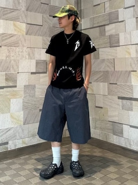 「BEAMS（ビームス）のアイテム」を使った、BEAMSさん（メンズ・164cm）の夏コーディネート