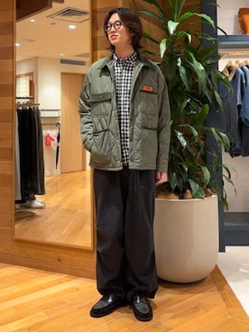「BEAMS（ビームス）のアイテム」を使った、BEAMSさん（メンズ・174cm）の秋コーディネート