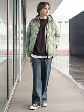 「BEAMS（ビームス）のアイテム」を使った、BEAMSさん（メンズ・186cm）の秋コーディネート
