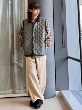 「BEAMS（ビームス）のアイテム」を使った、BEAMSさん（メンズ・173cm）の秋コーディネート