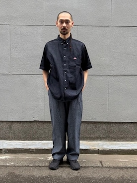 「BEAMS（ビームス）のアイテム（パンツ）」を使った、BEAMSさん（メンズ・170cm）の春コーディネート