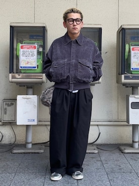 「BEAMS（ビームス）のアイテム」を使った、BEAMSさん（メンズ・165cm）の秋コーディネート