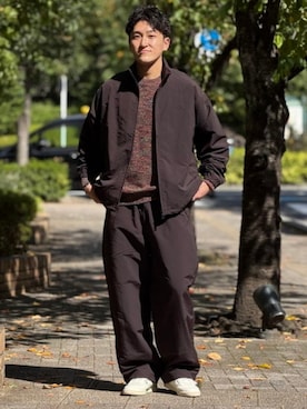 「BEAMS（ビームス）のアイテム」を使った、BEAMSさん（メンズ・182cm）の秋コーディネート
