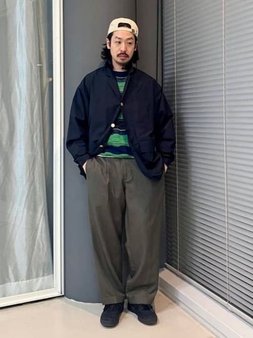 BEAMS（ビームス） コート ジャケット ワイドフィット テック ブレザー