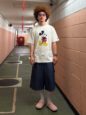 「BEAMS（ビームス）のアイテム」を使った、BEAMSさん（メンズ・171cm）の夏コーディネート