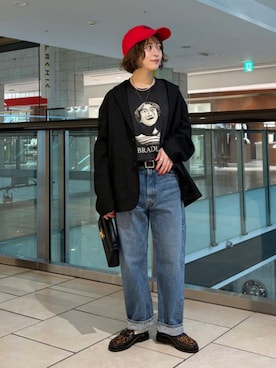 BEAMSさん(レディース・153cm)の夏コーディネート