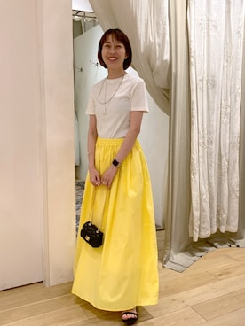 KASAHARA_156cmさん（レディース・156cm）の春コーディネート