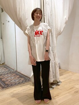 KASAHARA_156cmさん(レディース・156cm)の夏コーディネート