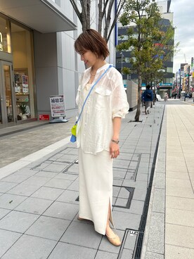 「Coming soon…」｜「アイテム（ワンピース/ドレス）」を使った、KASAHARA_156cmさん（レディース・156cm）の春コーディネート