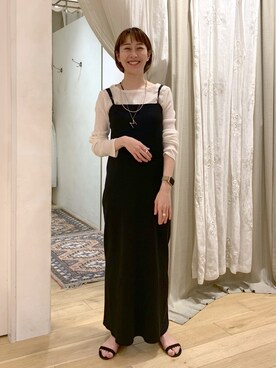 KASAHARA_156cmさん（レディース・156cm）の春コーディネート