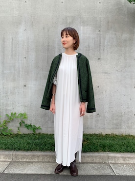 KASAHARA_156cmさん（レディース・156cm）の秋コーディネート