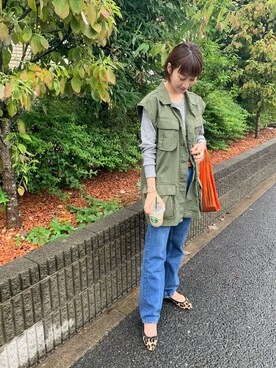 KASAHARA_156cmさん（レディース・156cm）の秋コーディネート