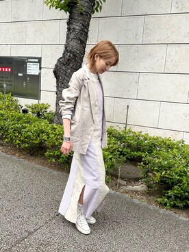 KASAHARA_156cmさん（レディース・156cm）の春コーディネート