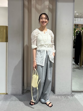 KASAHARA_156cmさん（レディース・156cm）の夏コーディネート