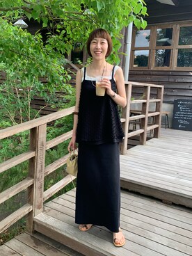 KASAHARA_156cmさん（レディース・156cm）の夏コーディネート