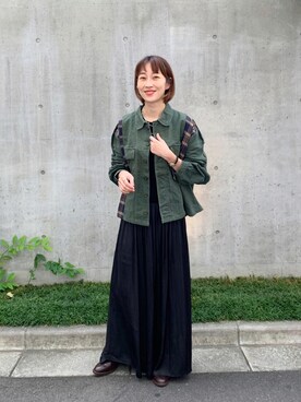 KASAHARA_156cmさん（レディース・156cm）の秋コーディネート