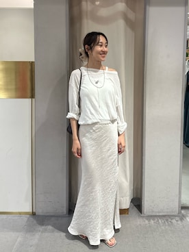 KASAHARA_156cmさん（レディース・156cm）の夏コーディネート