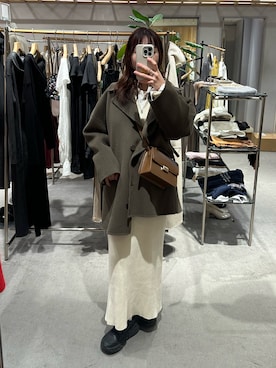 KASAHARA_156cmさん（レディース・156cm）の冬コーディネート