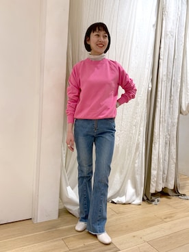 KASAHARA_156cmさん（レディース・156cm）の冬コーディネート