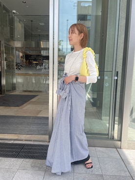 KASAHARA_156cmさん（レディース・156cm）の春コーディネート