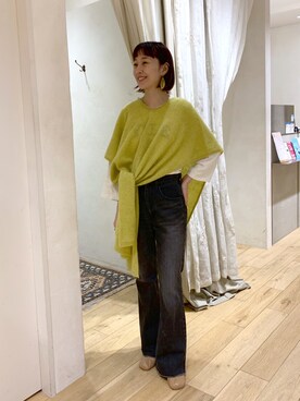 KASAHARA_156cmさん（レディース・156cm）の秋コーディネート