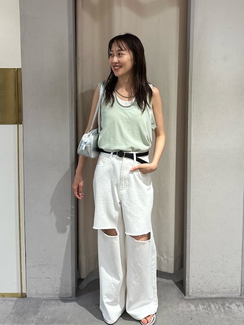 レイヤードタンクトップセット