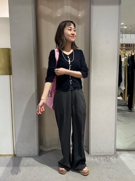 KASAHARA_156cmさん（レディース・156cm）の春コーディネート