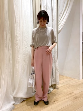 KASAHARA_156cmさん（レディース・156cm）の夏コーディネート