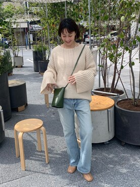 KASAHARA_156cmさん（レディース・156cm）の秋コーディネート