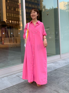 KASAHARA_156cmさん（レディース・156cm）の春コーディネート