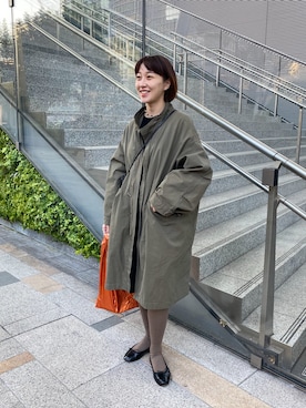 KASAHARA_156cmさん（レディース・156cm）の秋コーディネート
