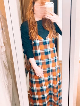 「アイテム（ワンピース、その他）」を使った、yuuri🍫さん（レディース・151cm）の夏コーディネート