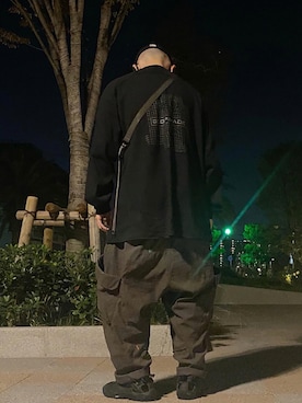 「GOOPiMADE」｜「アイテム（サンダル）」を使った、🇯🇵🇹🇼さん（メンズ・168cm）の秋コーディネート