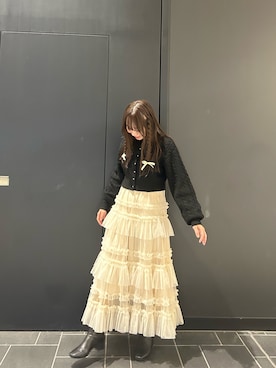 「オタ活」｜みみぴこ🐰さん（レディース・158cm）の冬コーディネート