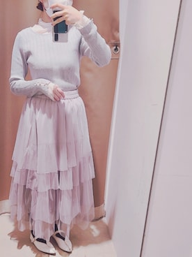 「ファッションを楽しもう」｜「アイテム（バレエシューズ）」を使った、sakurakoさん（レディース・154cm）の冬コーディネート