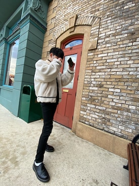 「Montley（モーレー）のアイテム」を使った、Shotaさん（メンズ・175cm）の冬コーディネート