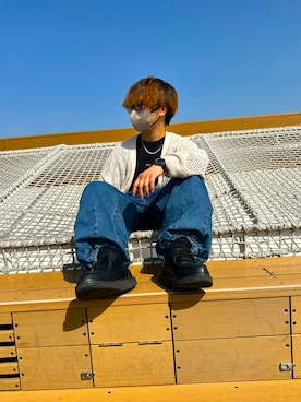 「RAGEBLUE（レイジブルー）のアイテム（腕時計）」を使った、マオさん（メンズ・168cm）の春コーディネート