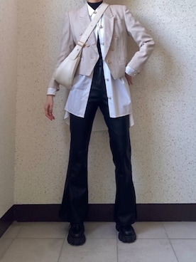 「ANDERSSON BELL（アンダースンベル）のアイテム」を使った、LeNa🌻さん（レディース・169cm）の秋コーディネート