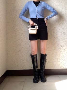 「longboots」｜LeNa🌻さん（レディース・169cm）の夏コーディネート